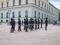 王宮前、衛兵の交代式２